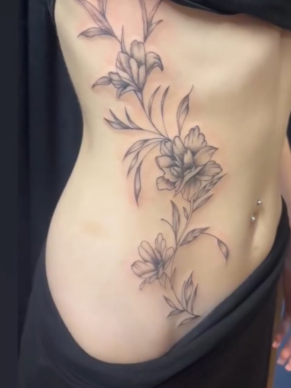 Blommor, Sida